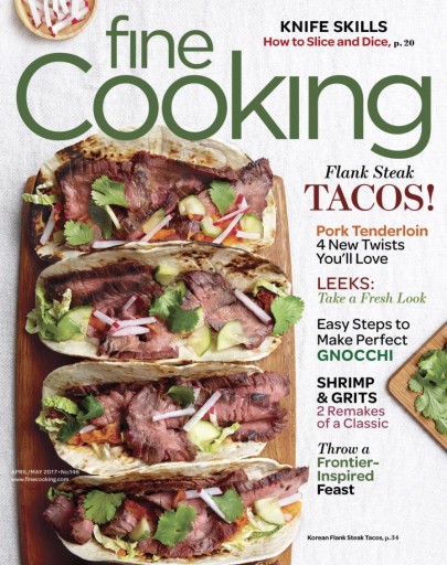 Media Scan for Fine Cooking Magazine