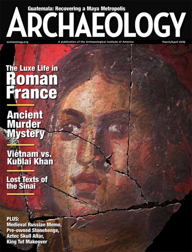Media Scan for Archaeology Magazine