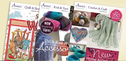 Media Scan for Annie&#039;s Crochet &amp; Craft Catalog Blow-In