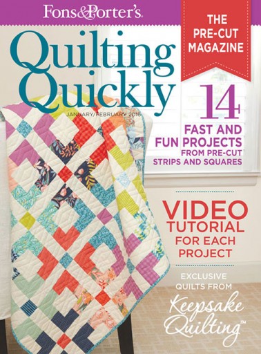 Media Scan for Fons &amp; Porter&#039;s Quilting Quickly