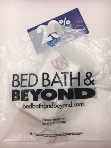 Media Scan for Bed Bath &amp; Beyond Retail Bags