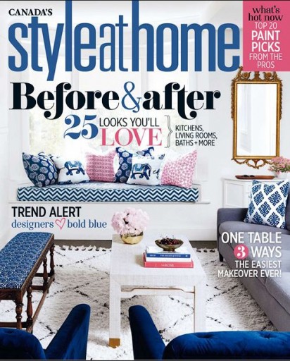 Media Scan for Style at Home Magazine