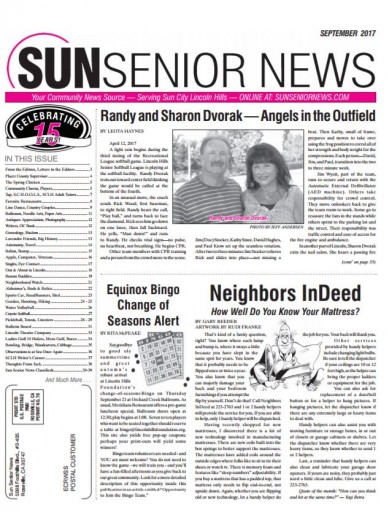 Media Scan for Sun Senior News - Lincoln Hills
