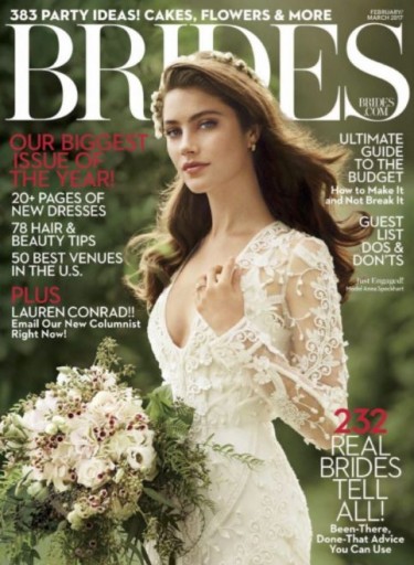 Media Scan for Brides Magazine