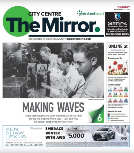 Media Scan for City Centre Mirror