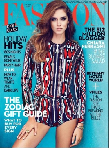 Media Scan for Fashion Magazine